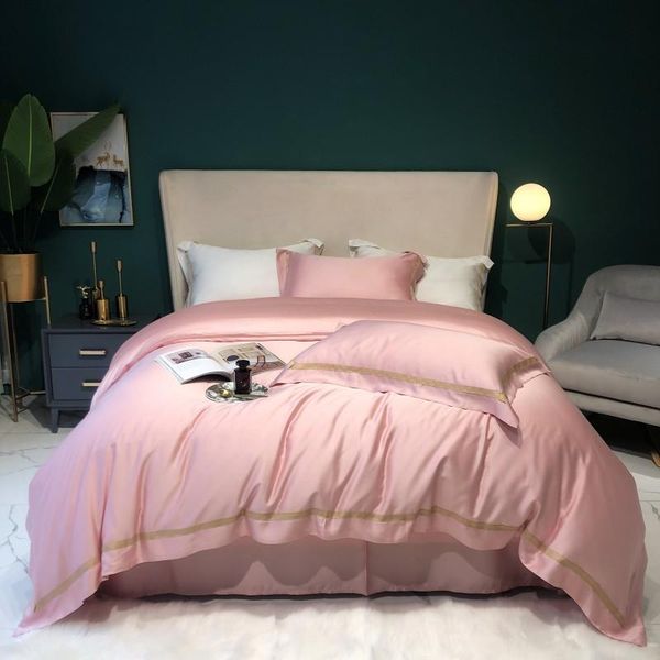 bedding sets luxury solid color set tencel duvet cover bed king twin comforter pink quilt for adults
bedding sets luxury solid color set tencel duvet cover bed king twin comforter pink quilt for adults
