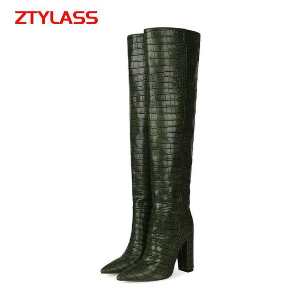 boots black green brown stone print women autumn winter square high heel knee ladies slip on pointed toe long
boots black green brown stone print women autumn winter square high heel knee ladies slip on pointed toe long