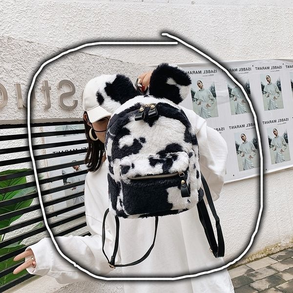 winter irregular cow pattern wool double shoulder bag women's large capacity out single oblique span multi-purpose
winter irregular cow pattern wool double shoulder bag women's large capacity out single oblique span multi-purpose