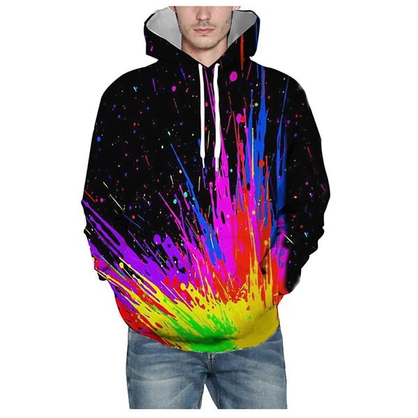 colorful dots 3d men's print hoodie visual impact party punk goth round neck american sweatshirt hoodie, Black
colorful dots 3d men's print hoodie visual impact party punk goth round neck american sweatshirt hoodie, Black