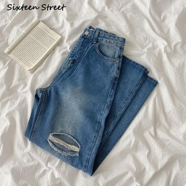 women's jeans ripped for women high waist loose summer korean style wide leg trousers baggy vintage streetwear y2k pants, Blue
women's jeans ripped for women high waist loose summer korean style wide leg trousers baggy vintage streetwear y2k pants, Blue