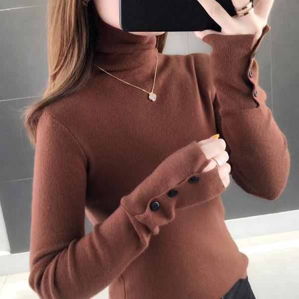 women's sweaters 2021 korean sweater winter turtleneck women clothes soft warm button long sleeve knitted fashion pullover jersey mujer, White;black
women's sweaters 2021 korean sweater winter turtleneck women clothes soft warm button long sleeve knitted fashion pullover jersey mujer, White;black