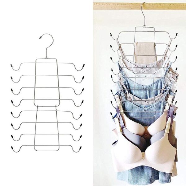 hangers & racks multi-layer foldable underwear camisole storage rack multi-function magic hanger stainless steel bra tie stroage hanging hol
hangers & racks multi-layer foldable underwear camisole storage rack multi-function magic hanger stainless steel bra tie stroage hanging hol