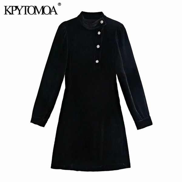 women chic fashion with bejewelled buttons velvet mini dress stand collar long sleeve female dresses mujer 210420, Black;gray
women chic fashion with bejewelled buttons velvet mini dress stand collar long sleeve female dresses mujer 210420, Black;gray