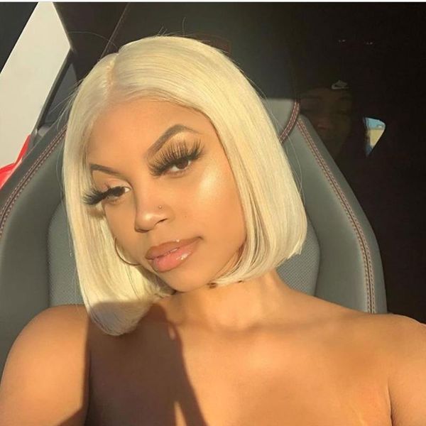lace wigs 13x1 deep part 613 blonde brazilian straight human hair bob remy short ombre front for black women, Black;brown
lace wigs 13x1 deep part 613 blonde brazilian straight human hair bob remy short ombre front for black women, Black;brown