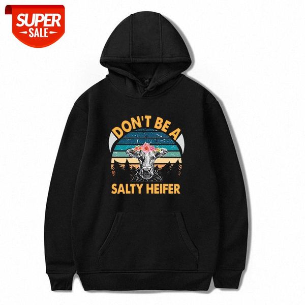 don't be a salty heifer printed sweatshirt and fleece hoodie sportswear clothing #ck01, Black
don't be a salty heifer printed sweatshirt and fleece hoodie sportswear clothing #ck01, Black