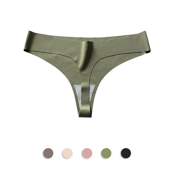 women's panties 1 pcs seamless thongs underwear for women female panty woman mid rise ladies 2021 bannirou, Black;pink
women's panties 1 pcs seamless thongs underwear for women female panty woman mid rise ladies 2021 bannirou, Black;pink