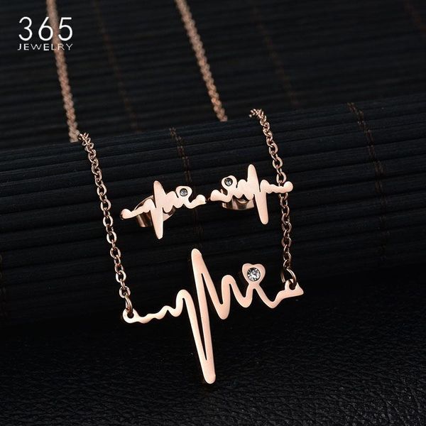 earrings & necklace trendy simple love heart women jewelry set never fade stainless steel cz stone earring party gift, Silver
earrings & necklace trendy simple love heart women jewelry set never fade stainless steel cz stone earring party gift, Silver