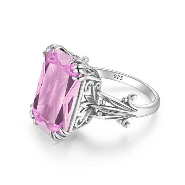 cluster rings 100% real 925 silver ring trendy stone pink crystal luxury jewelry for women anniversary gift wife girl, Golden;silver
cluster rings 100% real 925 silver ring trendy stone pink crystal luxury jewelry for women anniversary gift wife girl, Golden;silver