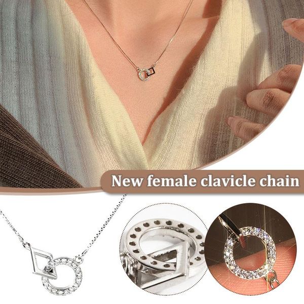 shiny necklace charms silver color simple choker pendant clavicle chain for women girls wedding party jewelry accessories chokers, Golden;silver
shiny necklace charms silver color simple choker pendant clavicle chain for women girls wedding party jewelry accessories chokers, Golden;silver