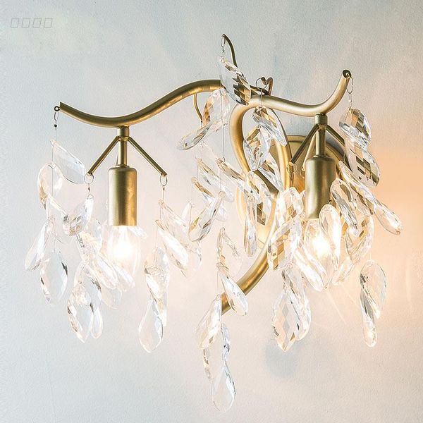 wall lamp classic crystal chandelier light gold crystalline sconce led foyer living room bedside glass
wall lamp classic crystal chandelier light gold crystalline sconce led foyer living room bedside glass