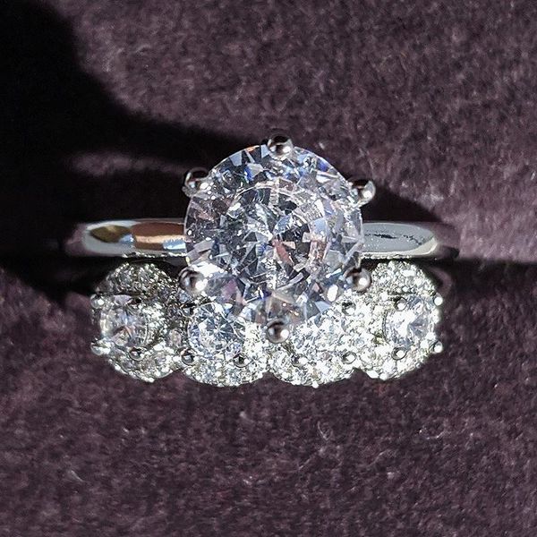 cluster rings 2021 luxury round 925 sterling silver wedding ring set for women lady anniversary gift jewelry bulk sell black friday r5139b, Golden;silver
cluster rings 2021 luxury round 925 sterling silver wedding ring set for women lady anniversary gift jewelry bulk sell black friday r5139b, Golden;silver