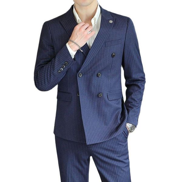 men's suits & blazers 2021 design 2 pieces double breasted regular slim fit blazer+pants male groom wedding dress party tuxedos jacket, White;black
men's suits & blazers 2021 design 2 pieces double breasted regular slim fit blazer+pants male groom wedding dress party tuxedos jacket, White;black