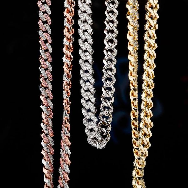 chains 2021 8mm fashion miami cuban necklace full iced out cubic zirconia hip hop rapper rock jewelry gift, Silver
chains 2021 8mm fashion miami cuban necklace full iced out cubic zirconia hip hop rapper rock jewelry gift, Silver