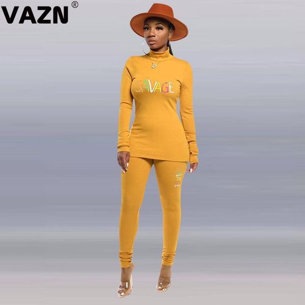 2021 spring aldy 2 colors long set full sleeve turtleneck letters tees skinny pants special sets women's tracksuits, Gray
2021 spring aldy 2 colors long set full sleeve turtleneck letters tees skinny pants special sets women's tracksuits, Gray