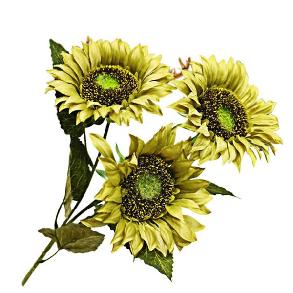 decorative flowers & wreaths artificial silk cloth multipurpose pastoral fake sunflower colorful diy 3 head with leaves wedding home
decorative flowers & wreaths artificial silk cloth multipurpose pastoral fake sunflower colorful diy 3 head with leaves wedding home
