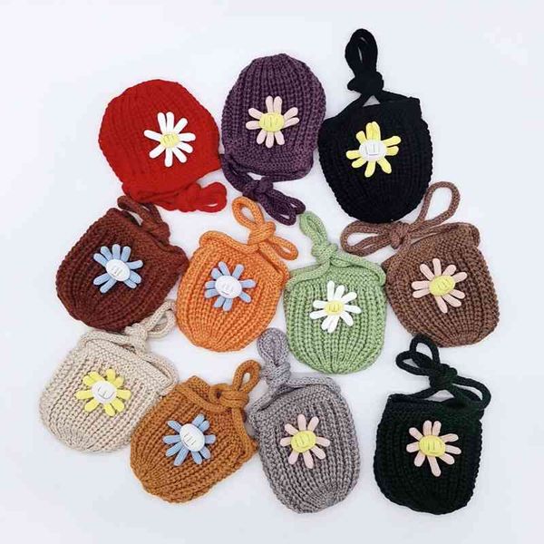 new baby wool bag korean autumn and winter children's knitted sunflower lovely zero wallet messenger shoulder bag
new baby wool bag korean autumn and winter children's knitted sunflower lovely zero wallet messenger shoulder bag