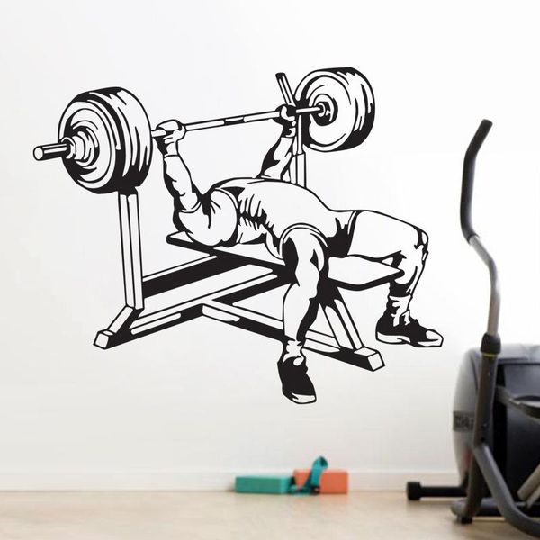 wall stickers gym sticker fitness decal body-building posters decals pegatina quadro parede decor mural jsl053
wall stickers gym sticker fitness decal body-building posters decals pegatina quadro parede decor mural jsl053