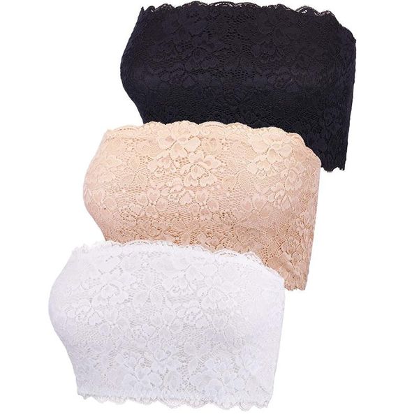 yoga outfit 3pcs women's strapless crop bra bandeau boob tube lace casual underwear camis clothing
yoga outfit 3pcs women's strapless crop bra bandeau boob tube lace casual underwear camis clothing