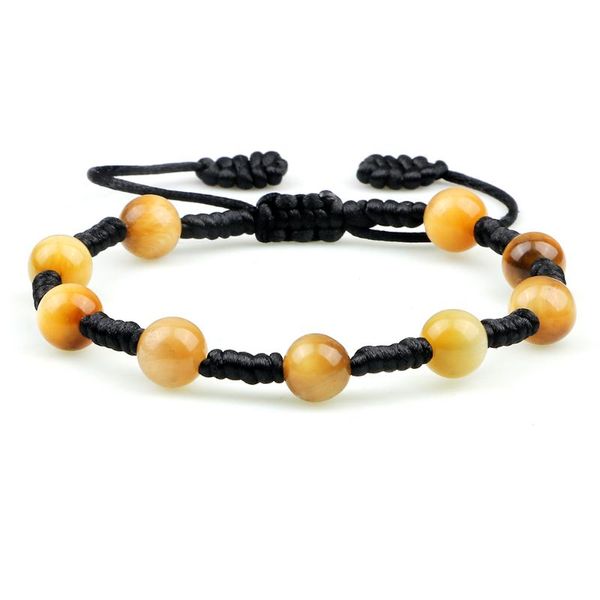 beaded, strands women natural yellow tiger eye stone beaded bracelets handmade stretch braided knot adjustable bracelet for men yoga jewelry, Black
beaded, strands women natural yellow tiger eye stone beaded bracelets handmade stretch braided knot adjustable bracelet for men yoga jewelry, Black