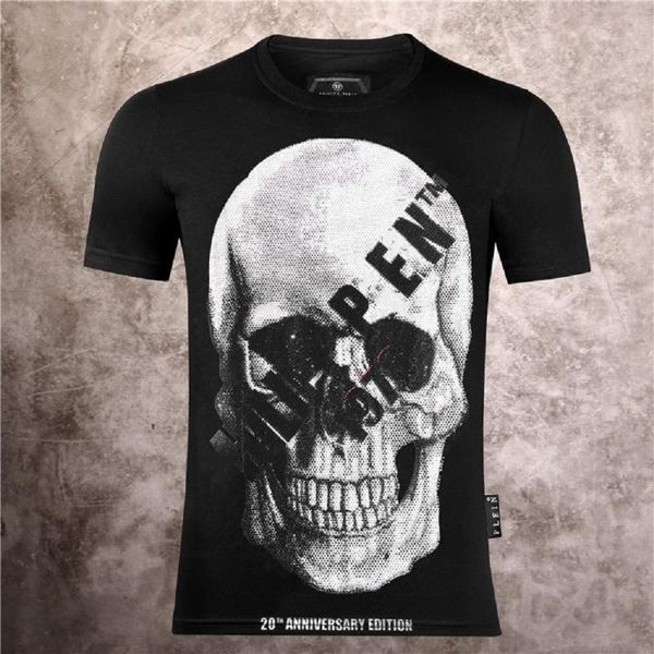 men's t-shirts -brand t-shirt cotton rhinestones skulls tshirt men pp casual short-sleeved tees summer wear t shirts clothing, White;black
men's t-shirts -brand t-shirt cotton rhinestones skulls tshirt men pp casual short-sleeved tees summer wear t shirts clothing, White;black