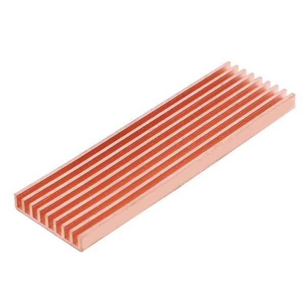 pure copper heatsink cooler heat sink thermal conductive adhesive for m.2 2280 pci-e nvme ssd 2/3/4mm fans & coolings
pure copper heatsink cooler heat sink thermal conductive adhesive for m.2 2280 pci-e nvme ssd 2/3/4mm fans & coolings