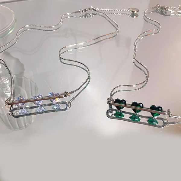 pendant necklaces unique design 2 designs blue clear bling crystal love heart necklace for women ladies everyday accessories, Silver
pendant necklaces unique design 2 designs blue clear bling crystal love heart necklace for women ladies everyday accessories, Silver