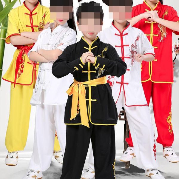 beautiful children's wushu practice clothing performance suits embroidery dragon kids kungfu martial arts uniforms gym, White;black
beautiful children's wushu practice clothing performance suits embroidery dragon kids kungfu martial arts uniforms gym, White;black