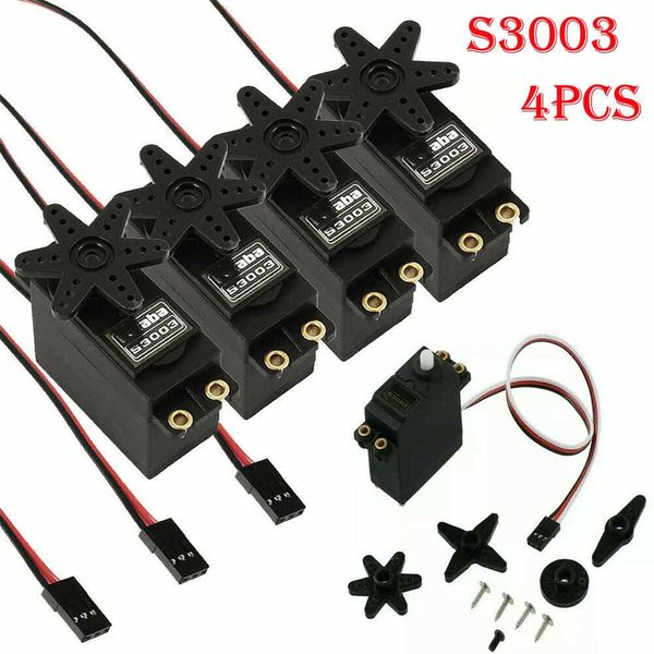 4pcs Standard High Torque Metal Gear Digital Servo For S3003 Futaba RC Car Plane Boat Helicopter
4pcs Standard High Torque Metal Gear Digital Servo For S3003 Futaba RC Car Plane Boat Helicopter