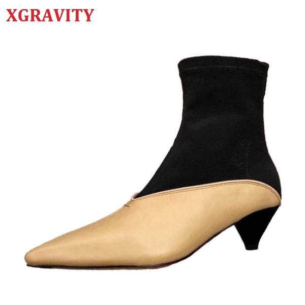 xgravity pop star pointed toe girl thin heel woman boots deep v design lady fashion shoes elegant european women boots s082 210429, Black
xgravity pop star pointed toe girl thin heel woman boots deep v design lady fashion shoes elegant european women boots s082 210429, Black