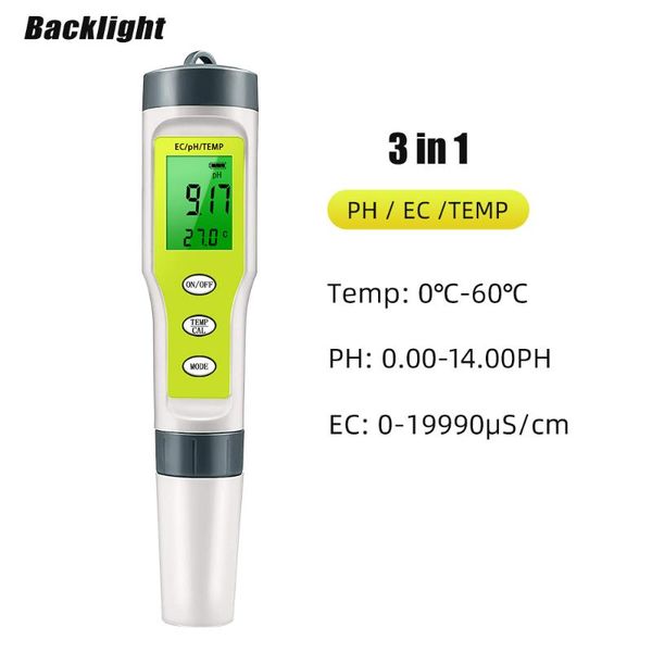 meters ph meter 3 in 1 ec water conductivity digital pool with auto calibration for hydroponic aquariums pools 50%off
meters ph meter 3 in 1 ec water conductivity digital pool with auto calibration for hydroponic aquariums pools 50%off
