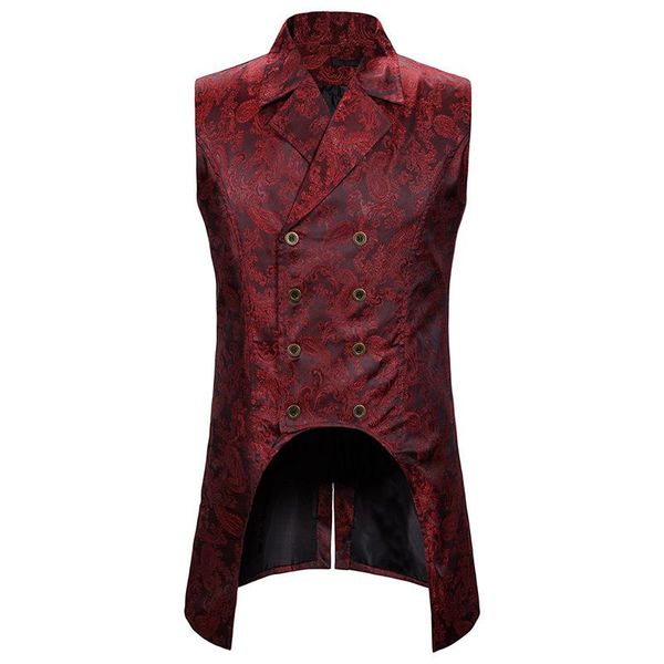 men's vests vest tuxedo lapel printing cotton blended double-breasted solid color slim fit for casual formal wear men clothing, Black;white
men's vests vest tuxedo lapel printing cotton blended double-breasted solid color slim fit for casual formal wear men clothing, Black;white