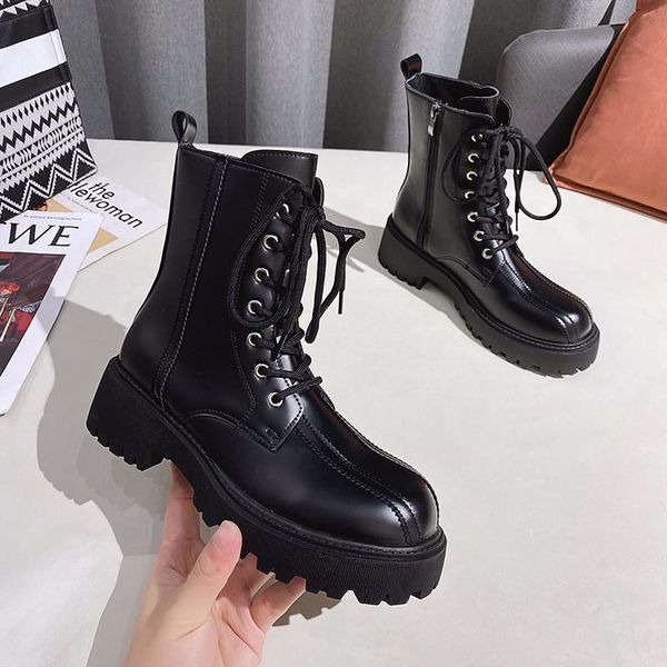 boots 2021 women motorcycle shoes platforms wedges female lace up leather oxford woman high heels, Black
boots 2021 women motorcycle shoes platforms wedges female lace up leather oxford woman high heels, Black