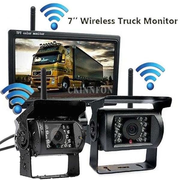 car video 5pcs/lot 7 inch tft lcd wireless monitor hd display reverse camera parking system for rearview monitors truck
car video 5pcs/lot 7 inch tft lcd wireless monitor hd display reverse camera parking system for rearview monitors truck