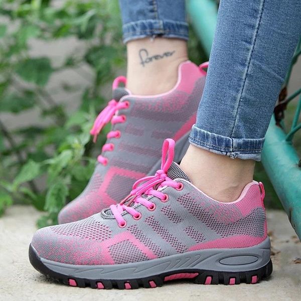 boots steel toe work women for mesh lightweight breathable anti-smashing non-slip protective safety shoes size-40, Black
boots steel toe work women for mesh lightweight breathable anti-smashing non-slip protective safety shoes size-40, Black