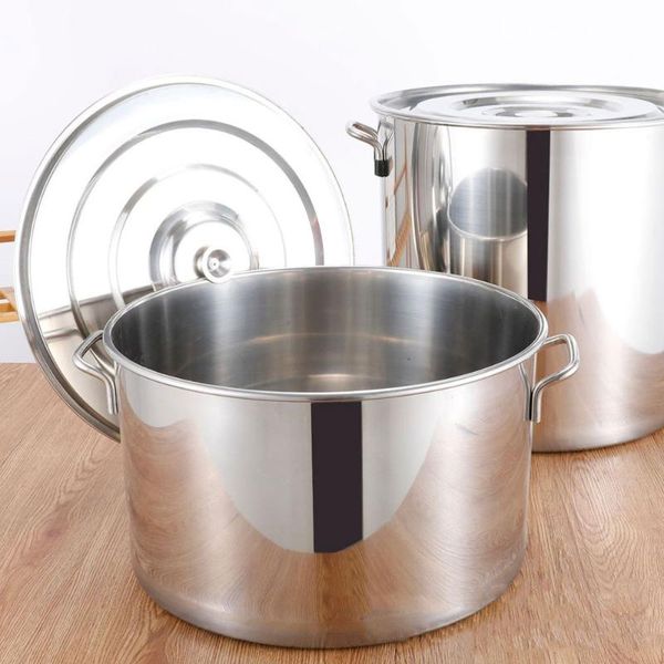 storage bottles & jars 1pc stainless steel water bucket porridge rice soup pot with lid
storage bottles & jars 1pc stainless steel water bucket porridge rice soup pot with lid