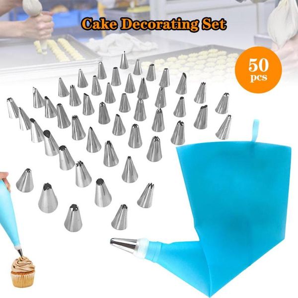 baking & pastry tools 50pcs stainless steel small flower mouth tpu decorating bag set tool cake decoration
baking & pastry tools 50pcs stainless steel small flower mouth tpu decorating bag set tool cake decoration