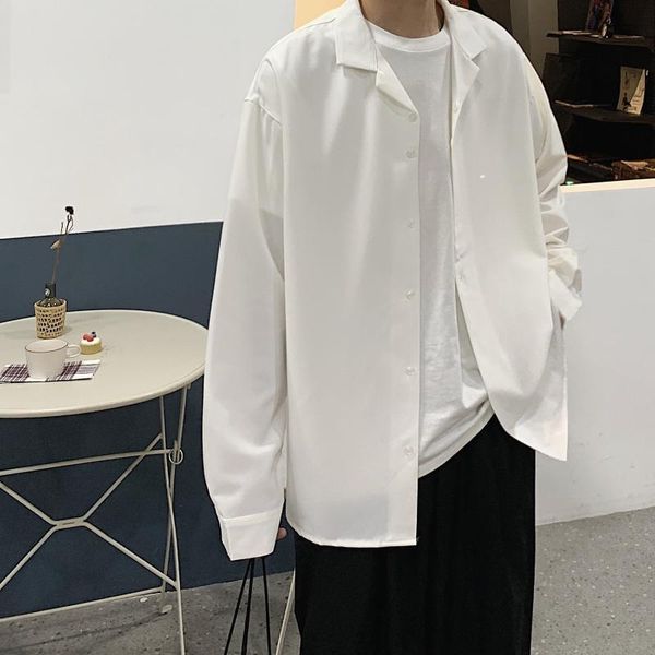 men's suit collar lining loose coats long sleeve slim fit shirt french cuff mens fashion 6 color shirts camisa masculina, White;black
men's suit collar lining loose coats long sleeve slim fit shirt french cuff mens fashion 6 color shirts camisa masculina, White;black