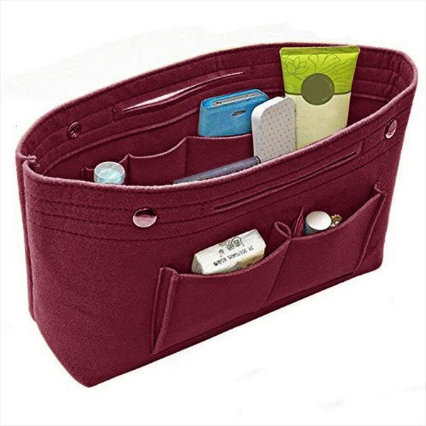 women girl portable felt fabric cosmetic bag purse solid color handbag organizer multi pocket insert
women girl portable felt fabric cosmetic bag purse solid color handbag organizer multi pocket insert