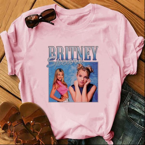 women britney spears beautiful womens t shirt hipster polyester casual female harajuku short sleeve tee, White
women britney spears beautiful womens t shirt hipster polyester casual female harajuku short sleeve tee, White