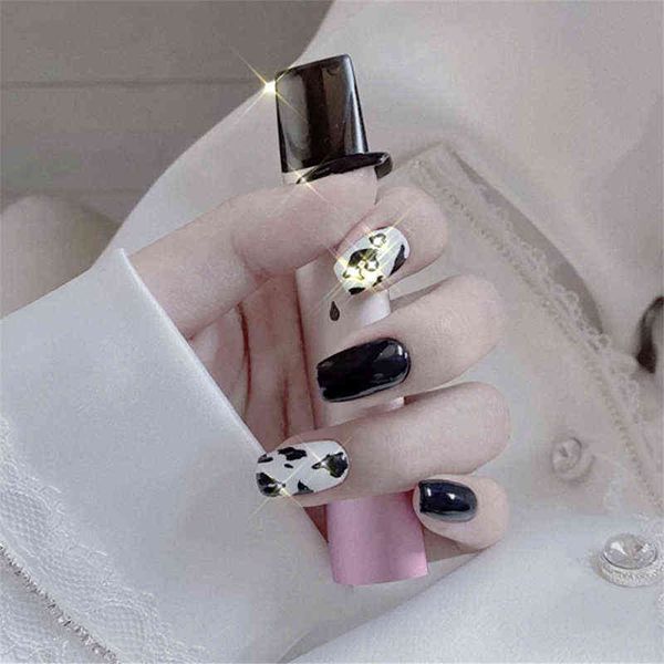 false nails 24pc fake nails cow pattern short wear-resistant stickers finished manicure patch coffin false with glue ballerina art 220225, Red;gold
false nails 24pc fake nails cow pattern short wear-resistant stickers finished manicure patch coffin false with glue ballerina art 220225, Red;gold
