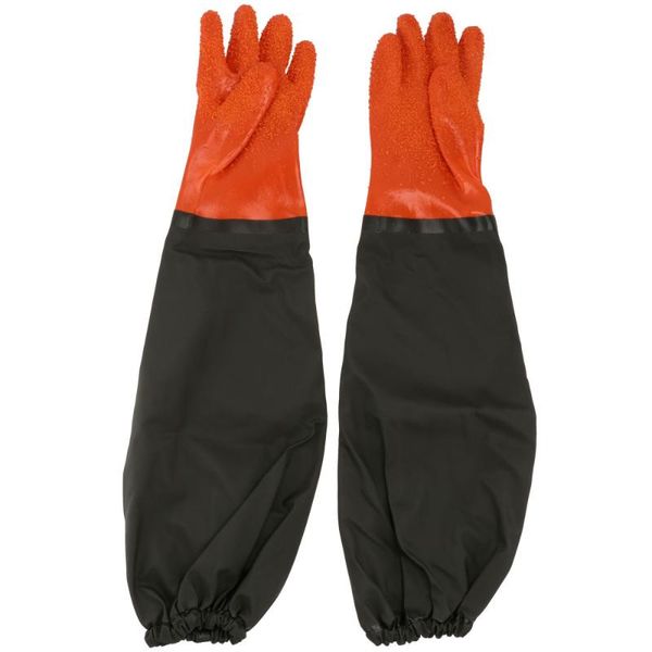 disposable gloves 1pair outdoor fish catching practical rubber working black orange
disposable gloves 1pair outdoor fish catching practical rubber working black orange