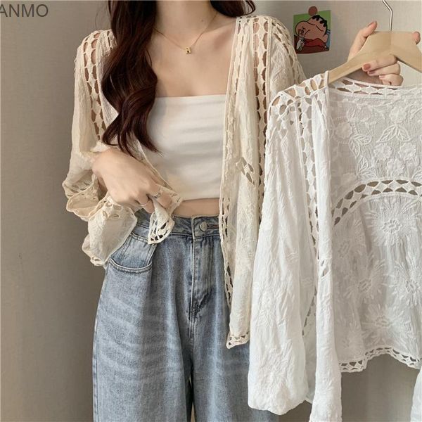 women's blouses & shirts crochet cut-out cardigan jacket thin summer 2021 loose quarter sleeve sunscreen shawl top, White
women's blouses & shirts crochet cut-out cardigan jacket thin summer 2021 loose quarter sleeve sunscreen shawl top, White