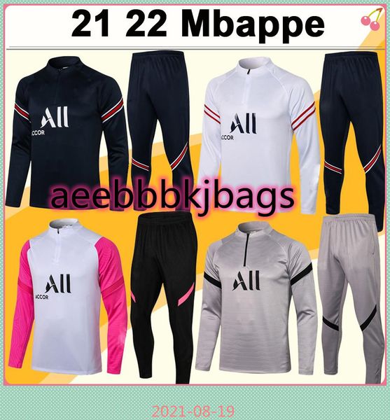 21 22 mbappe icardi mens training suit soccer jerseys kimpembe draxler di maria tracksuit kit verratti matuidi football shirts, Black;yellow
21 22 mbappe icardi mens training suit soccer jerseys kimpembe draxler di maria tracksuit kit verratti matuidi football shirts, Black;yellow