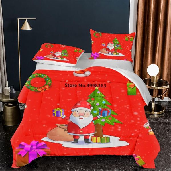 comforters & sets 2/3 piece santa claus cartoon comforter bedding halloween quilt set 3d print bedclothes happy year christmas
comforters & sets 2/3 piece santa claus cartoon comforter bedding halloween quilt set 3d print bedclothes happy year christmas