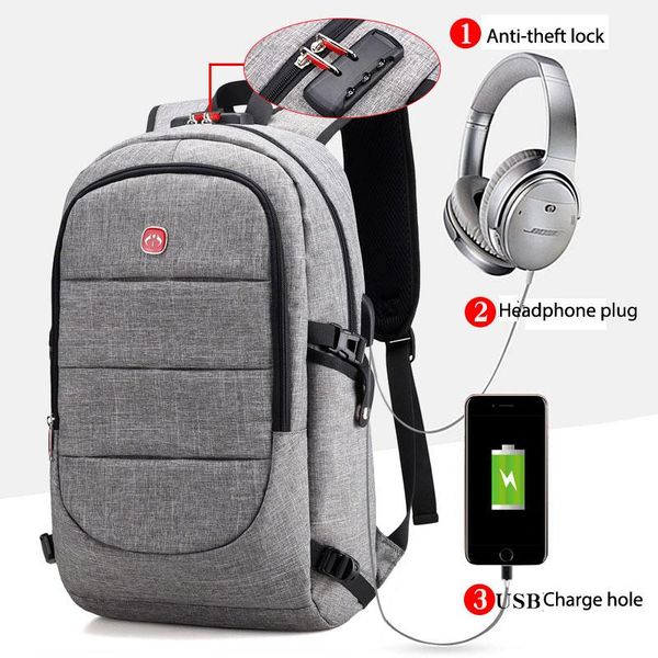 backpack generation usb charge anti theft men 15inch lapbackpacks fashion travel school bags bagpack sac a dos mochila
backpack generation usb charge anti theft men 15inch lapbackpacks fashion travel school bags bagpack sac a dos mochila