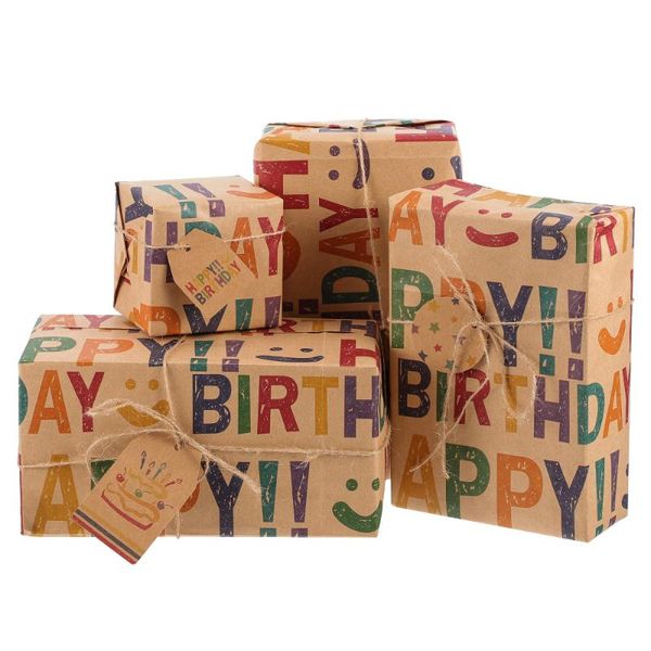other arts and crafts stobok 6pcs 33.5x23.6inch wrapping paper birthday gift packing kraft wrapper with 2m rope tags
other arts and crafts stobok 6pcs 33.5x23.6inch wrapping paper birthday gift packing kraft wrapper with 2m rope tags