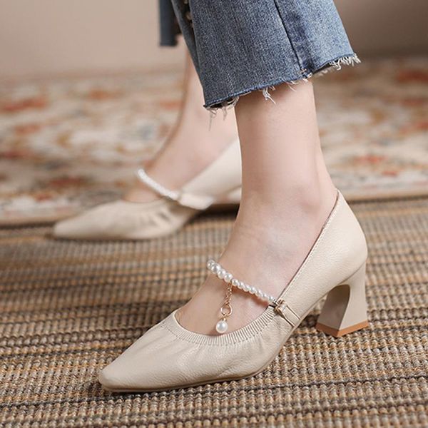 spring woman pumps string bead dress shoe pointed toe mary janes pearls high heels ladies zapatos mujer 8937l shoes, Black
spring woman pumps string bead dress shoe pointed toe mary janes pearls high heels ladies zapatos mujer 8937l shoes, Black