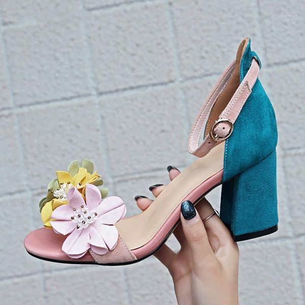 sandals women flowers 2021 summer gladiator genuine leather shoes woman ankle strap high heels mixed colors wedding1, Black
sandals women flowers 2021 summer gladiator genuine leather shoes woman ankle strap high heels mixed colors wedding1, Black