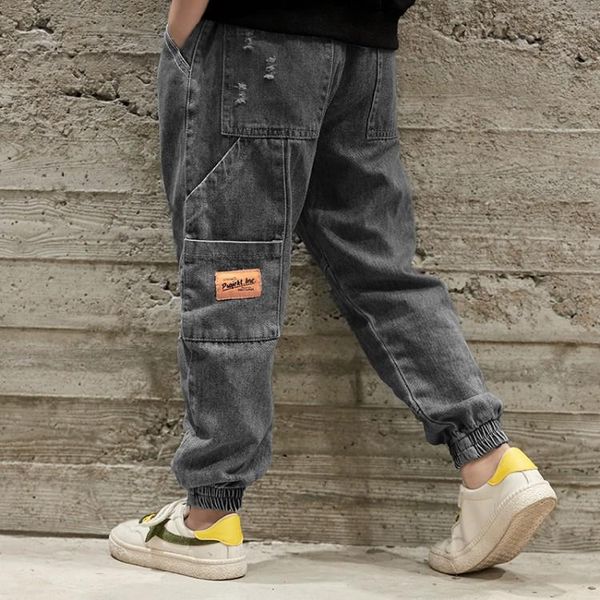 boys autumn pocket ripped jeans washed denim fashionable stylish fashion pants loose, Blue
boys autumn pocket ripped jeans washed denim fashionable stylish fashion pants loose, Blue